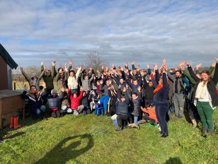 plantation des arbres en janv 2023